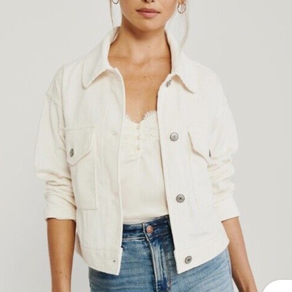A&F Corduroy Trucker Jacket